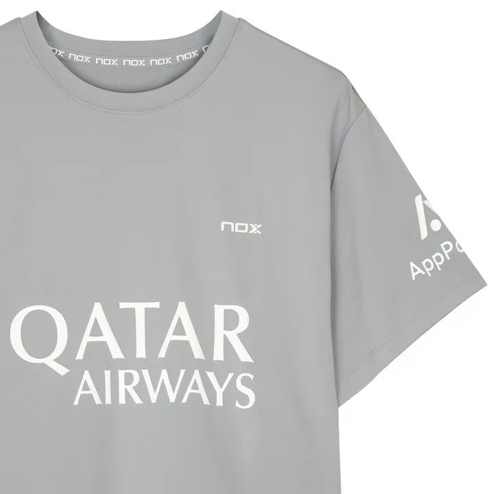 Camiseta Nox AT10 Sponsors By Agustin Tapia Gris