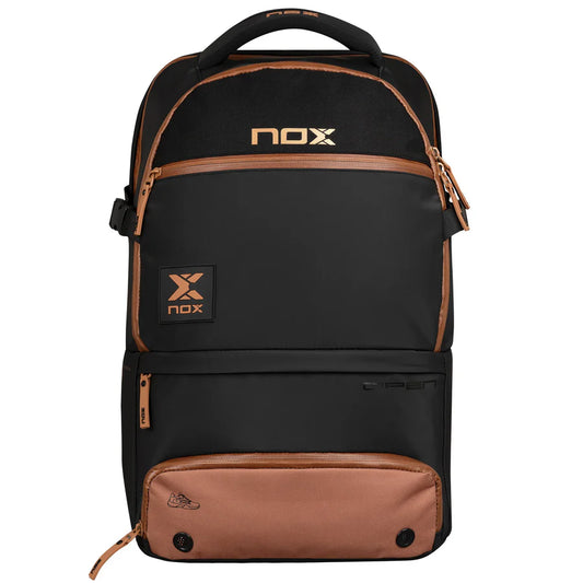 Mochila Nox AT10 Luxury Open Series Negro/Marron