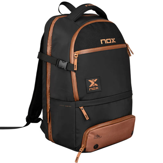 Mochila Nox AT10 Luxury Open Series Negro/Marron