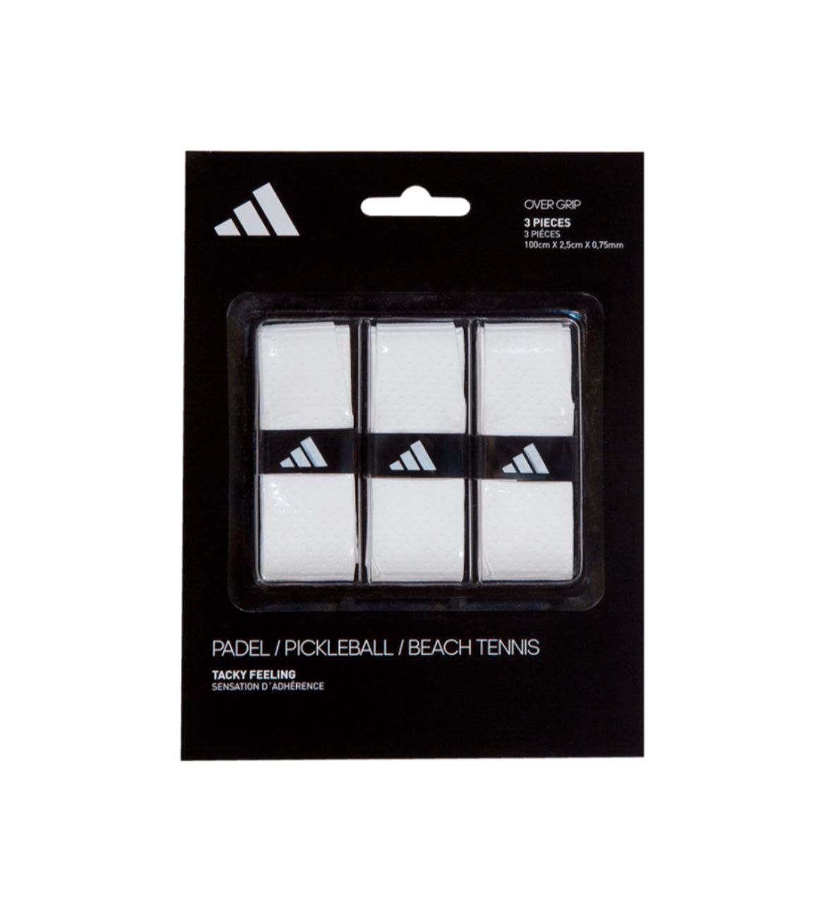 Overgrips Adidas Set 3 Unidades Blanco