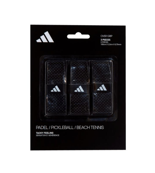 Overgrips Adidas Set 3 unidades Negro