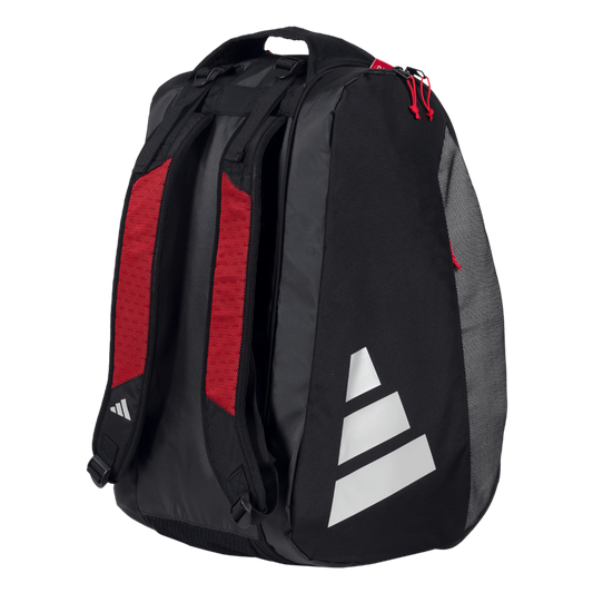 Paletero adidas Multigame Negro/Rojo 3.4 by Ale Galan